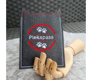 Stickserie ITH - Impfpasshülle Katzenkopf Ohren - 11 Motive Katze in 4 Varianten inkl. Blanko